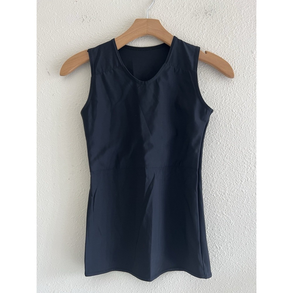 gc2b Black Full Length Tank Chest Binder Size Medium FTM Compression Top